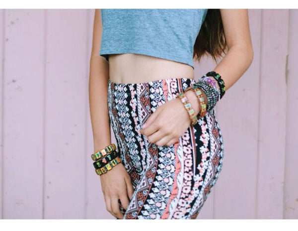 Veggie Bracelet (Light Pink)